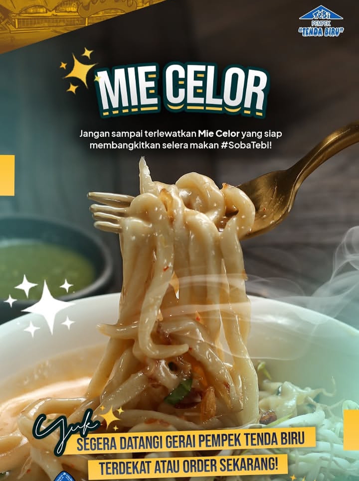 Pempek Tenda Biru Rajabasa